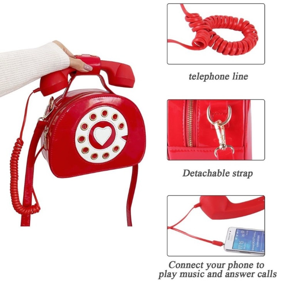 NWT Telephone Purse - Picture 3 of 6